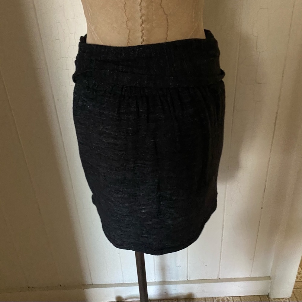 ISABEL MARANT ETOILE sz 0 XS Knit Mini SKIRT Gray - Picture 3 of 7